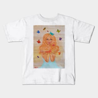 The Queen of the Fairies Kids T-Shirt